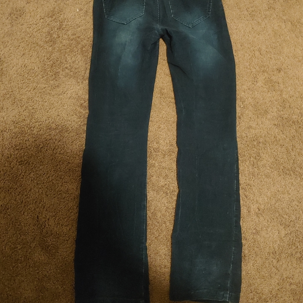 Anna Sui Corduroy Pants Blue - Picture 2 of 3
